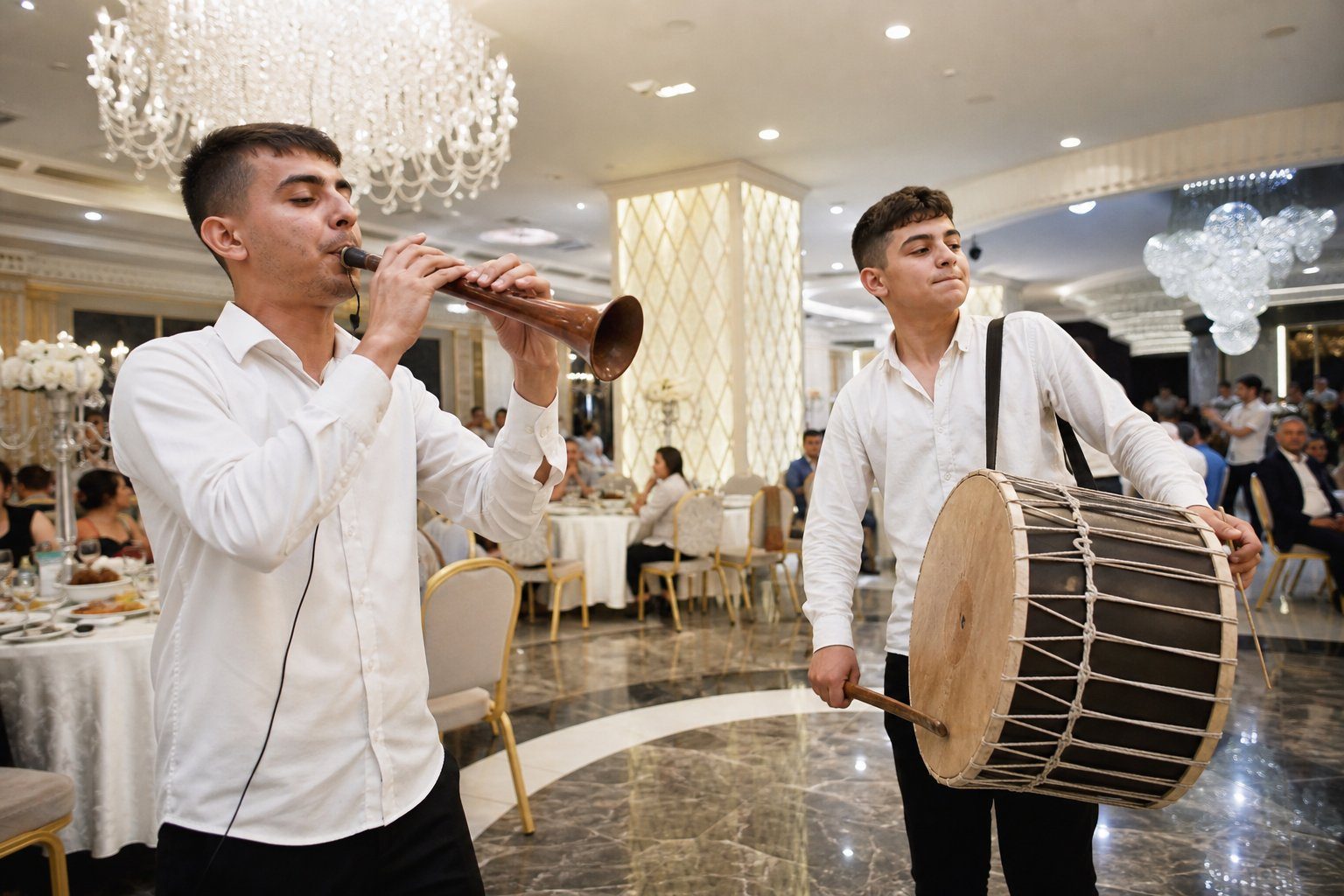 Çiğli Davul Zurna Kiralama Salon, otel ve restoran kullanımı