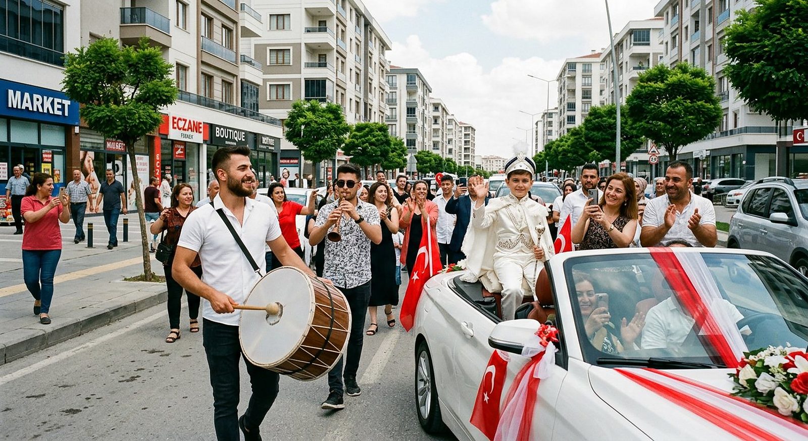Örnek bir organizasyon akışı